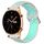 For Honor Watch GS 3 22mm Cinturino in silicone sportivo traforato traspirante (grigio + anatra d'acqua) For Honor Watch GS 3 22mm Cinturino in silicone sportivo traforato traspirante (grigio + anatra d'acqua)