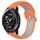 For Honor Watch GS Pro 22mm Cinturino in silicone sportivo traforato traspirante (arancione + grigio) For Honor Watch GS Pro 22mm Cinturino in silicone sportivo traforato traspirante (arancione + grigio)