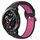 For Honor Watch GS Pro 22mm Cinturino in silicone sportivo traforato traspirante (nero + rosa rossa) For Honor Watch GS Pro 22mm Cinturino in silicone sportivo traforato traspirante (nero + rosa rossa)