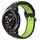 For Honor Watch GS Pro 22mm Cinturino in silicone sportivo traforato e traspirante (nero + lime) For Honor Watch GS Pro 22mm Cinturino in silicone sportivo traforato e traspirante (nero + lime)