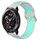 For Honor Watch GS Pro 22mm Cinturino in silicone sportivo traforato traspirante (grigio + anatra d'acqua) For Honor Watch GS Pro 22mm Cinturino in silicone sportivo traforato traspirante (grigio + anatra d'acqua)