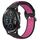 Per Honor Magic Watch 2 46mm 22mm Cinturino in silicone sportivo traforato traspirante (nero + rosa rossa) Per Honor Magic Watch 2 46mm 22mm Cinturino in silicone sportivo traforato traspirante (nero + rosa rossa)