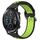 Per Honor Magic Watch 2 46mm 22mm Cinturino in silicone sportivo traforato traspirante (nero + lime) Per Honor Magic Watch 2 46mm 22mm Cinturino in silicone sportivo traforato traspirante (nero + lime)