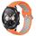 For Honor Watch Dream 22mm Cinturino in silicone sportivo traforato e traspirante (arancione + grigio) For Honor Watch Dream 22mm Cinturino in silicone sportivo traforato e traspirante (arancione + grigio)