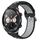For Honor Watch Dream 22mm Cinturino in silicone sportivo traforato e traspirante (nero + grigio) For Honor Watch Dream 22mm Cinturino in silicone sportivo traforato e traspirante (nero + grigio)
