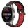 Per Huawei Watch 3 Pro Nuovo cinturino sportivo in silicone traspirante traforato da 22 mm (nero + rosso) Per Huawei Watch 3 Pro Nuovo cinturino sportivo in silicone traspirante traforato da 22 mm (nero + rosso)