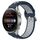 Per Huawei Watch 3 Pro Nuovo cinturino sportivo in silicone traspirante traforato da 22 mm (blu notte + grigio) Per Huawei Watch 3 Pro Nuovo cinturino sportivo in silicone traspirante traforato da 22 mm (blu notte + grigio)