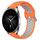 Per Xiaomi Watch S2 42mm 22mm Cinturino sportivo in silicone traspirante traforato (arancione + grigio) Per Xiaomi Watch S2 42mm 22mm Cinturino sportivo in silicone traspirante traforato (arancione + grigio)
