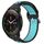 Per Xiaomi MI Watch S1 Pro 22mm Cinturino sportivo in silicone traspirante traforato (nero + blu)
