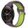 Per Xiaomi MI Watch S1 Pro 22mm Cinturino in silicone sportivo traforato traspirante (viola + lime) Per Xiaomi MI Watch S1 Pro 22mm Cinturino in silicone sportivo traforato traspirante (viola + lime)