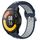 Per Xiaomi Watch S1 Active 22mm Cinturino in silicone sportivo traforato traspirante (blu notte + grigio) Per Xiaomi Watch S1 Active 22mm Cinturino in silicone sportivo traforato traspirante (blu notte + grigio)