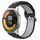 Per Xiaomi MI Watch Color 2 22mm Cinturino in silicone sportivo traforato traspirante (nero + grigio) Per Xiaomi MI Watch Color 2 22mm Cinturino in silicone sportivo traforato traspirante (nero + grigio)