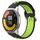 Per Xiaomi MI Watch Color 2 22mm Cinturino in silicone sportivo traforato traspirante (nero + lime) Per Xiaomi MI Watch Color 2 22mm Cinturino in silicone sportivo traforato traspirante (nero + lime)