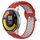 Per Xiaomi MI Watch Color 2 22mm Cinturino in silicone sportivo traforato traspirante (rosso + grigio) Per Xiaomi MI Watch Color 2 22mm Cinturino in silicone sportivo traforato traspirante (rosso + grigio)