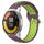 Per Xiaomi MI Watch Color 2 22mm Cinturino in silicone sportivo traforato traspirante (viola + lime) Per Xiaomi MI Watch Color 2 22mm Cinturino in silicone sportivo traforato traspirante (viola + lime)