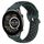 Per Xiaomi Haylou RT2 LS10 Cinturino per orologio sportivo in silicone traspirante traforato da 22 mm (verde oliva + nero) Per Xiaomi Haylou RT2 LS10 Cinturino per orologio sportivo in silicone traspirante traforato da 22 mm (verde oliva + nero)