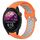 Per Garmin Forerunner 255 Music 22mm Cinturino in silicone sportivo traforato traspirante (arancione + grigio) Per Garmin Forerunner 255 Music 22mm Cinturino in silicone sportivo traforato traspirante (arancione + grigio)