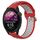 Per Garmin Forerunner 255 Music 22mm Cinturino in silicone sportivo traforato traspirante (rosso + grigio) Per Garmin Forerunner 255 Music 22mm Cinturino in silicone sportivo traforato traspirante (rosso + grigio)
