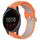 Per Garmin Vivoactive4 22mm Cinturino sportivo in silicone traspirante traforato (arancione + grigio) Per Garmin Vivoactive4 22mm Cinturino sportivo in silicone traspirante traforato (arancione + grigio)