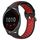 Per Garmin Vivoactive 4 22mm Cinturino sportivo in silicone traspirante traforato (nero rosso) Per Garmin Vivoactive 4 22mm Cinturino sportivo in silicone traspirante traforato (nero rosso)