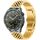 Per Huawei Watch GT3 SE Five Bull Mezzo tondo cinturino in acciaio inossidabile + strumento di rimozione cinturino (oro) Per Huawei Watch GT3 SE Five Bull Mezzo tondo cinturino in acciaio inossidabile + strumento di rimozione cinturino (oro)