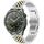 Per Huawei Watch GT3 SE Five Bull Mezzo tondo cinturino in acciaio inossidabile + strumento di rimozione cinturino (argento + oro) Per Huawei Watch GT3 SE Five Bull Mezzo tondo cinturino in acciaio inossidabile + strumento di rimozione cinturino (argento + oro)