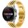 Per Huawei Watch3 Pro New Five Bull Mezzo tondo cinturino in acciaio inossidabile + strumento di rimozione cinturino (oro) Per Huawei Watch3 Pro New Five Bull Mezzo tondo cinturino in acciaio inossidabile + strumento di rimozione cinturino (oro)