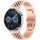 Per Huawei Watch GT3 46mm Five Bull Mezzo tondo in acciaio inossidabile con cinturino + strumento di rimozione del cinturino (oro rosa) Per Huawei Watch GT3 46mm Five Bull Mezzo tondo in acciaio inossidabile con cinturino + strumento di rimozione del cinturino (oro rosa)