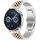 Per Huawei Watch GT3 46mm Five Bull Half Round Cinturino in acciaio inossidabile + strumento di rimozione cinturino (argento + oro rosa) Per Huawei Watch GT3 46mm Five Bull Half Round Cinturino in acciaio inossidabile + strumento di rimozione cinturino (argento + oro rosa)