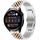 Per Huawei Watch 3/3 Pro Five Bull Mezzo tondo cinturino in acciaio inossidabile + strumento di rimozione cinturino (argento + oro rosa) Per Huawei Watch 3/3 Pro Five Bull Mezzo tondo cinturino in acciaio inossidabile + strumento di rimozione cinturino (argento + oro rosa)