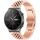 Per Huawei Watch GT2 Pro / GT 2e Five Bull Mezzo tondo cinturino in acciaio inossidabile + strumento di rimozione cinturino (oro rosa) Per Huawei Watch GT2 Pro / GT 2e Five Bull Mezzo tondo cinturino in acciaio inossidabile + strumento di rimozione cinturino (oro rosa)