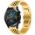Per Huawei Watch GT 42mm / 46mm / GT2 46mm Cinturino per orologio in acciaio inossidabile mezzo toro a cinque tori + strumento per la rimozione del cinturino (oro) Per Huawei Watch GT 42mm / 46mm / GT2 46mm Cinturino per orologio in acciaio inossidabile mezzo toro a cinque tori + strumento per la rimozione del cinturino (oro)