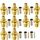 10pcs RP SMA Connettore femmina a crimpare per RG58 / LMR195 / RG142 / RG400 10pcs RP SMA Connettore femmina a crimpare per RG58 / LMR195 / RG142 / RG400