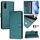 Per vivo Y20 / Y20i / Y20S / Y11S Smile Embossing RFID Custodia in pelle per telefono (verde pavone) Per vivo Y20 / Y20i / Y20S / Y11S Smile Embossing RFID Custodia in pelle per telefono (verde pavone)