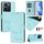 Per vivo Y36 5G Global Smile Embossing RFID Custodia in pelle per telefono (verde menta) Per vivo Y36 5G Global Smile Embossing RFID Custodia in pelle per telefono (verde menta)