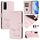Per vivo Y72 5G / iQOO Z3 / Y52 5G Smile Embossing RFID Custodia in pelle per telefono (rosa) Per vivo Y72 5G / iQOO Z3 / Y52 5G Smile Embossing RFID Custodia in pelle per telefono (rosa)