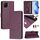 Per vivo Y52S 5G / iQOO U3 Smile Embossing Custodia in pelle RFID per telefono (viola) Per vivo Y52S 5G / iQOO U3 Smile Embossing Custodia in pelle RFID per telefono (viola)