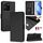 Per vivo Y22 4G Global Smile Embossing RFID Custodia in pelle per telefono (nero)