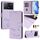 Per Xiaomi Poco X6 Pro / Redmi K70E Smile Embossing RFID Custodia in pelle per telefono (viola chiaro) Per Xiaomi Poco X6 Pro / Redmi K70E Smile Embossing RFID Custodia in pelle per telefono (viola chiaro)