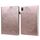 Custodia per tablet in pelle con motivo in rilievo a pavone per Honor Pad 8 (oro rosa) Custodia per tablet in pelle con motivo in rilievo a pavone per Honor Pad 8 (oro rosa)