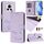 Custodia per telefono in pelle con stampa RFID Global Smile per Honor Magic6 5G (viola chiaro) Custodia per telefono in pelle con stampa RFID Global Smile per Honor Magic6 5G (viola chiaro)