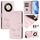Custodia per telefono in pelle RFID con stampa Global Smile per Honor Magic6 Lite 5G (rosa) Custodia per telefono in pelle RFID con stampa Global Smile per Honor Magic6 Lite 5G (rosa)