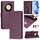 Custodia per telefono in pelle RFID con stampa Global Smile per Honor Magic6 Lite 5G (viola) Custodia per telefono in pelle RFID con stampa Global Smile per Honor Magic6 Lite 5G (viola)