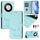 Custodia per telefono in pelle con stampa RFID Global Smile per Honor X9b 5G (verde menta) Custodia per telefono in pelle con stampa RFID Global Smile per Honor X9b 5G (verde menta)