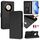 Custodia per telefono in pelle con stampa RFID Global Smile per Honor X9b 5G (nera) Custodia per telefono in pelle con stampa RFID Global Smile per Honor X9b 5G (nera)