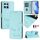 Per Honor 70 Lite 5G Global/X6s 4G Global Smile Embossing RFID Custodia in pelle per telefono (verde menta) Per Honor 70 Lite 5G Global/X6s 4G Global Smile Embossing RFID Custodia in pelle per telefono (verde menta)