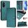 Custodia per telefono in pelle con stampa RFID per Honor 50 SE Smile (verde pavone) Custodia per telefono in pelle con stampa RFID per Honor 50 SE Smile (verde pavone)