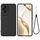 Per Honor 200 Pro Custodia antiurto in silicone liquido Pure Color (nero)