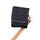 Per AirPods 1/2 Borsa protettiva per cuffie in PU con trama in tessuto da cowboy (nero) Per AirPods 1/2 Borsa protettiva per cuffie in PU con trama in tessuto da cowboy (nero)