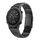 Per Garmin MARQ Commander Cinturino per orologio in acciaio inossidabile da 22 mm con guscio di tartaruga (nero) Per Garmin MARQ Commander Cinturino per orologio in acciaio inossidabile da 22 mm con guscio di tartaruga (nero)